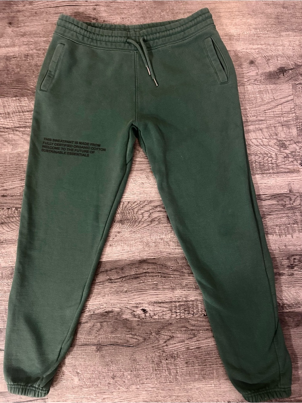 Original Favorites Organic Cotton Sustainable Sweatpants - Olive Green XL